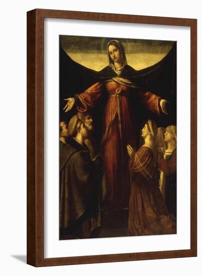 The Madonna della Misericordia-Alessandro Bonvicino-Framed Giclee Print