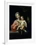 The Madonna Della Rosa, before 1627-Domenichino-Framed Giclee Print