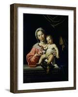 The Madonna Della Rosa, before 1627-Domenichino-Framed Giclee Print