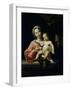 The Madonna Della Rosa, before 1627-Domenichino-Framed Giclee Print