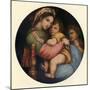 'The Madonna Della Sedia', c1514, (c1912)-Raphael-Mounted Giclee Print