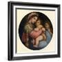 'The Madonna Della Sedia', c1514, (c1912)-Raphael-Framed Giclee Print