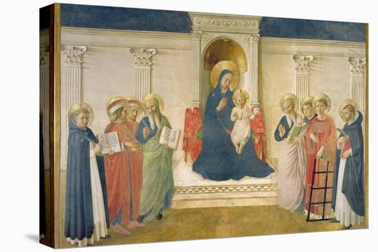 The Madonna delle Ombre, 1450-Fra Angelico-Stretched Canvas