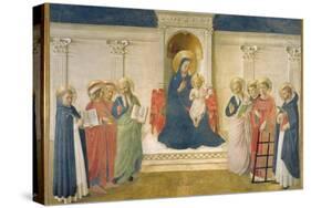 The Madonna delle Ombre, 1450-Fra Angelico-Stretched Canvas