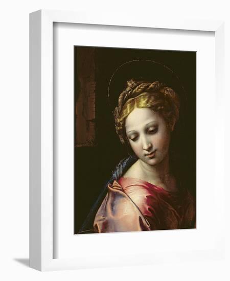 The Madonna (Detail), C.1518-Raphael-Framed Giclee Print