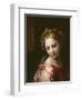 The Madonna (Detail), C.1518-Raphael-Framed Giclee Print