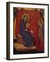 'The Madonna Enthroned and Two Donors in Adoration', 1374-Barnaba da Modena-Framed Giclee Print