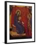 'The Madonna Enthroned and Two Donors in Adoration', 1374-Barnaba da Modena-Framed Giclee Print