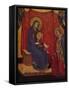 'The Madonna Enthroned and Two Donors in Adoration', 1374-Barnaba da Modena-Framed Stretched Canvas