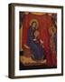 'The Madonna Enthroned and Two Donors in Adoration', 1374-Barnaba da Modena-Framed Giclee Print