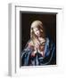 The Madonna in Prayer-Giovanni Battista Salvi da Sassoferrato-Framed Giclee Print