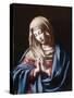 The Madonna in Prayer-Giovanni Battista Salvi da Sassoferrato-Stretched Canvas
