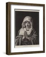 The Madonna in Prayer-Il Sassoferrato-Framed Giclee Print