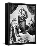 The Madonna in San Sisto, C1512-John L Stoddard-Framed Stretched Canvas