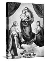 The Madonna in San Sisto, C1512-John L Stoddard-Stretched Canvas