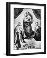 The Madonna in San Sisto, C1512-John L Stoddard-Framed Giclee Print