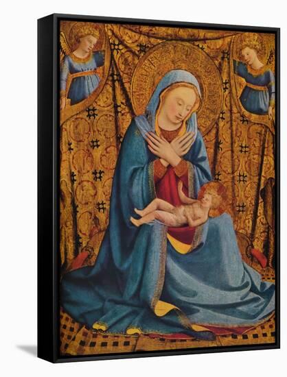 'The Madonna of Humility', c1430-Fra Angelico-Framed Stretched Canvas