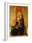 The Madonna of Humility (Tempera on Gold Ground Panel)-The Master of the Carrand Tondo-Framed Giclee Print