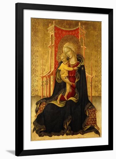 The Madonna of Humility-The Master of the Carrand Tondo-Framed Giclee Print