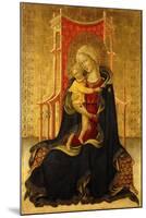 The Madonna of Humility-The Master of the Carrand Tondo-Mounted Premium Giclee Print