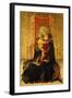 The Madonna of Humility-The Master of the Carrand Tondo-Framed Giclee Print