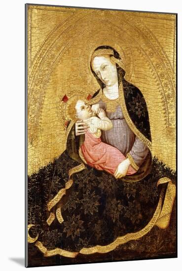 The Madonna of Humility-Jacobello del Fiore-Mounted Giclee Print