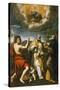 The Madonna of Loreto Appearing to St. John the Baptist, St. Eligius, and St. Anthony Abbot-Domenichino-Stretched Canvas