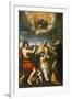 The Madonna of Loreto Appearing to St. John the Baptist, St. Eligius, and St. Anthony Abbot-Domenichino-Framed Giclee Print