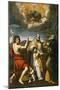 The Madonna of Loreto Appearing to St. John the Baptist, St. Eligius, and St. Anthony Abbot-Domenichino-Mounted Giclee Print