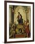 The Madonna of Saint Francis, 1514-15-Correggio-Framed Giclee Print