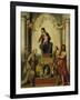 The Madonna of Saint Francis, 1514-15-Correggio-Framed Giclee Print