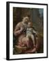 The Madonna of the Basket, Ca 1524-Correggio-Framed Giclee Print