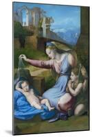 The Madonna of the Blue Diadem by Raphael-null-Mounted Giclee Print