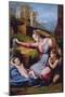 The Madonna of the Blue Diadem or the Madonna of the Veil-Raphael-Mounted Giclee Print