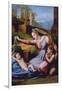 The Madonna of the Blue Diadem or the Madonna of the Veil-Raphael-Framed Giclee Print