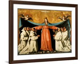The Madonna of the Carthusians-Francisco de Zurbarán-Framed Giclee Print