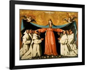 The Madonna of the Carthusians-Francisco de Zurbarán-Framed Giclee Print