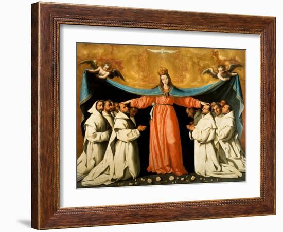 The Madonna of the Carthusians-Francisco de Zurbarán-Framed Giclee Print