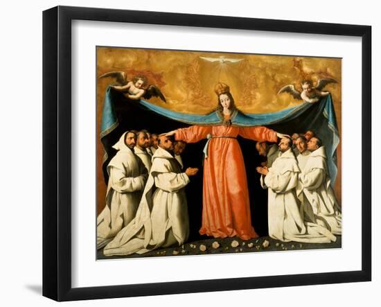 The Madonna of the Carthusians-Francisco de Zurbarán-Framed Giclee Print