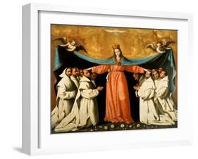 The Madonna of the Carthusians-Francisco de Zurbarán-Framed Giclee Print