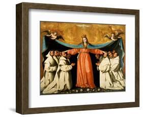 The Madonna of the Carthusians-Francisco de Zurbarán-Framed Giclee Print