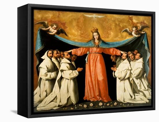 The Madonna of the Carthusians-Francisco de Zurbarán-Framed Stretched Canvas