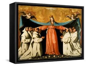 The Madonna of the Carthusians-Francisco de Zurbarán-Framed Stretched Canvas