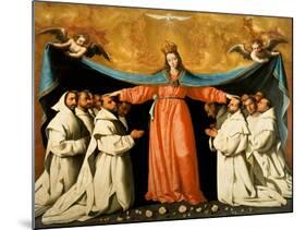 The Madonna of the Carthusians-Francisco de Zurbarán-Mounted Giclee Print