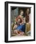 The Madonna of the Cat (La Madonna Del Gatt), Ca. 1575-Federigo Barocci-Framed Giclee Print