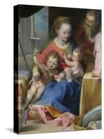 The Madonna of the Cat (La Madonna Del Gatt), Ca. 1575-Federigo Barocci-Stretched Canvas