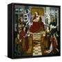 The Madonna of the Catholic Monarchs, 1491-1493-null-Framed Stretched Canvas