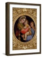 The Madonna of the Chair-Raphael-Framed Giclee Print