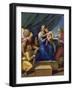 The Madonna of the Fish (The Madonna with the Archangel Raphael, Tobias and St, Jerome), C. 1513-Raffael-Framed Giclee Print