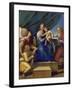 The Madonna of the Fish (The Madonna with the Archangel Raphael, Tobias and St, Jerome), C. 1513-Raffael-Framed Giclee Print